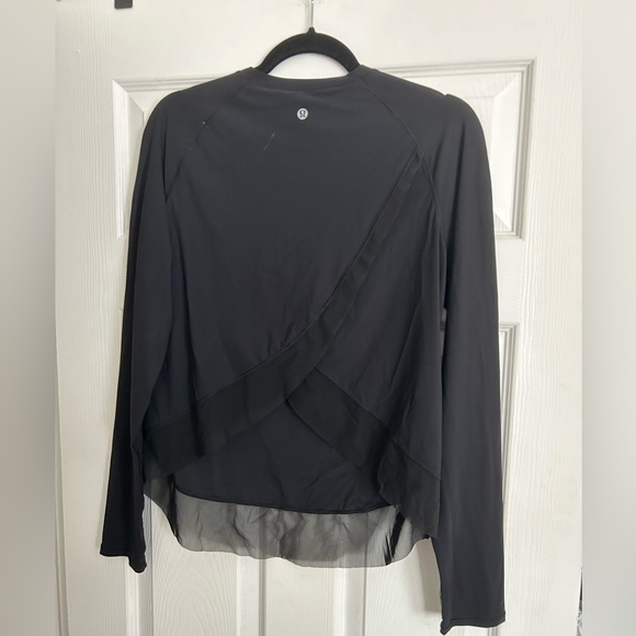 Lululemon Quick Pace Mesh Trim Long Sleeve - Picture 4 of 4